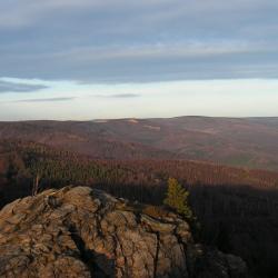 Bouřňák a Komáří vrch